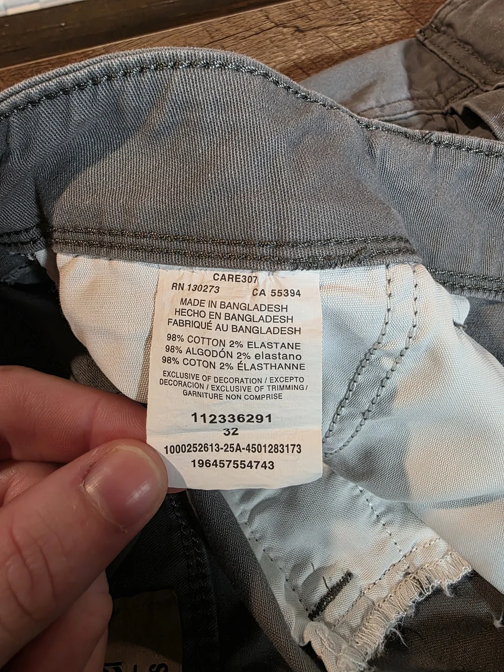 Wrangler Gray Cargo Shorts with Utility Pockets
